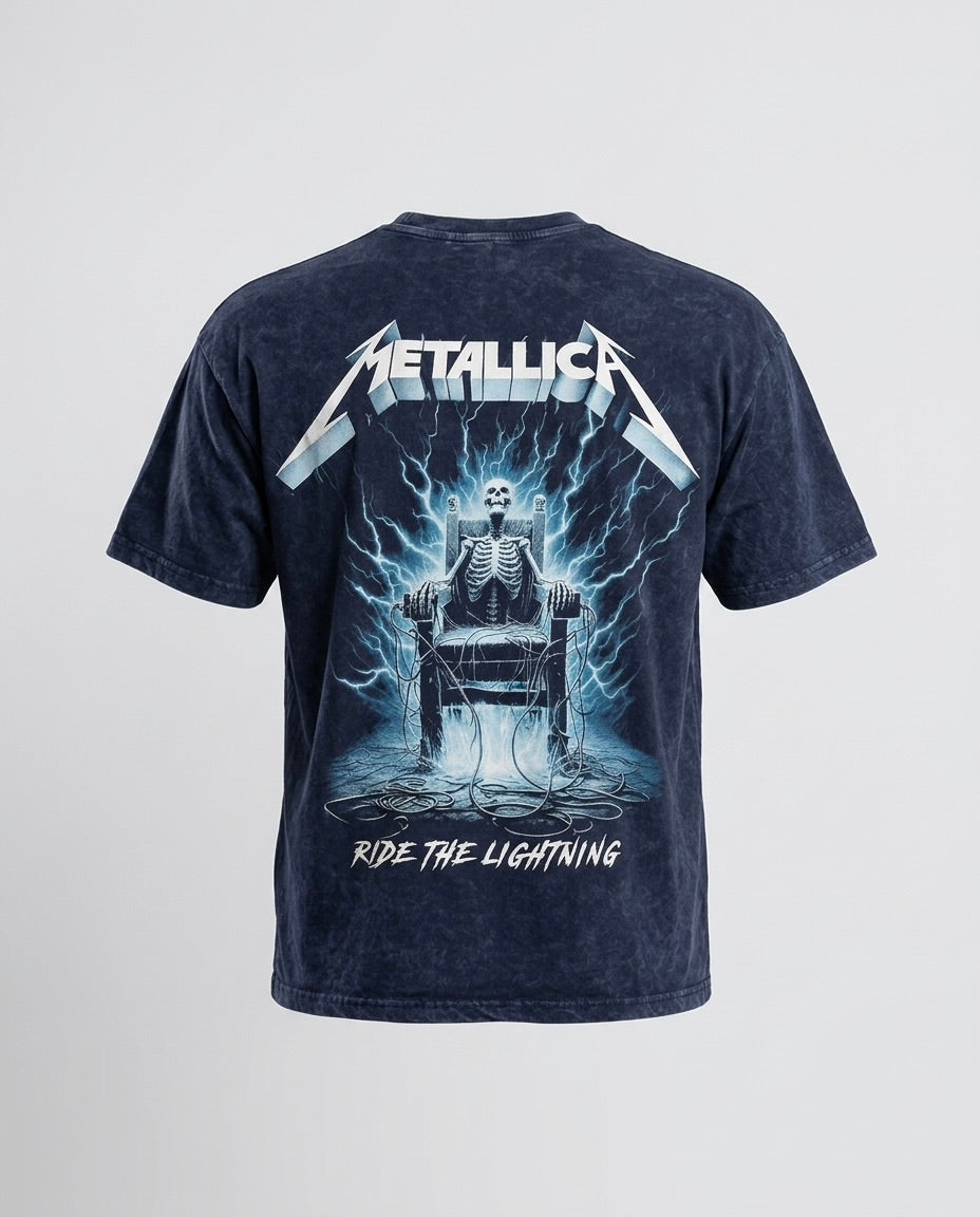 Metallica “Ride The Lightning “ colored T-Shirt