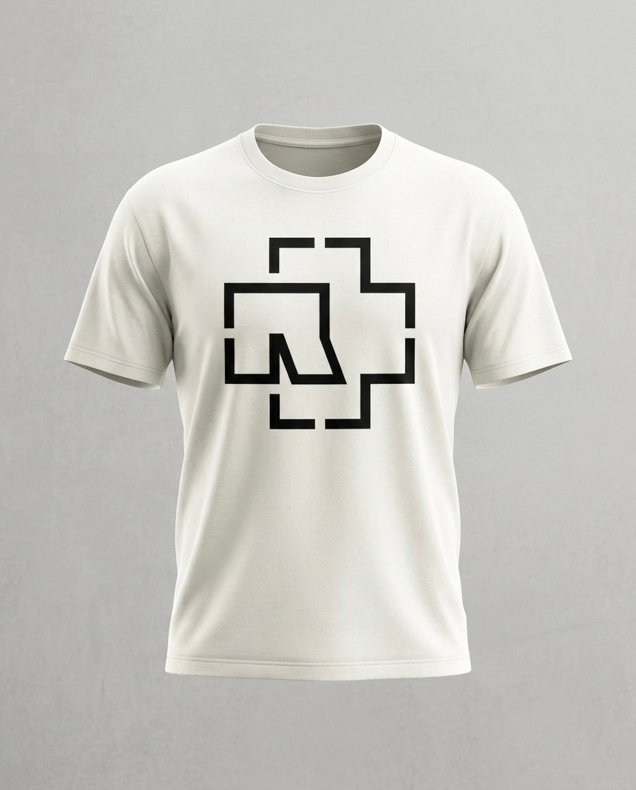 Rammstein white T-shirt
